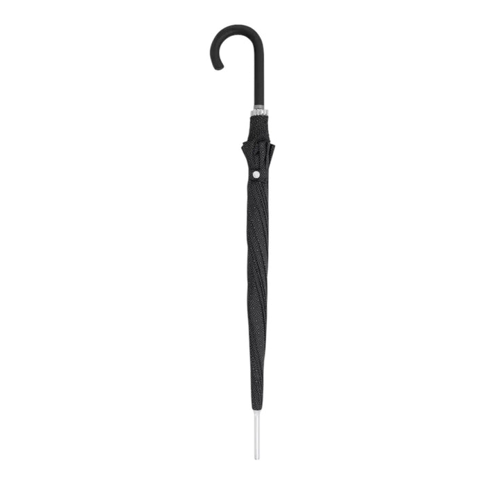 Doppler - Large Carbonsteel Long Umbrella - Black Pattern