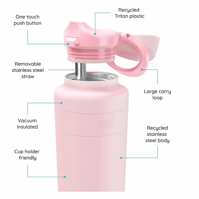 KeepCup - Ora Bottle - 700ml - Pashmak Pink