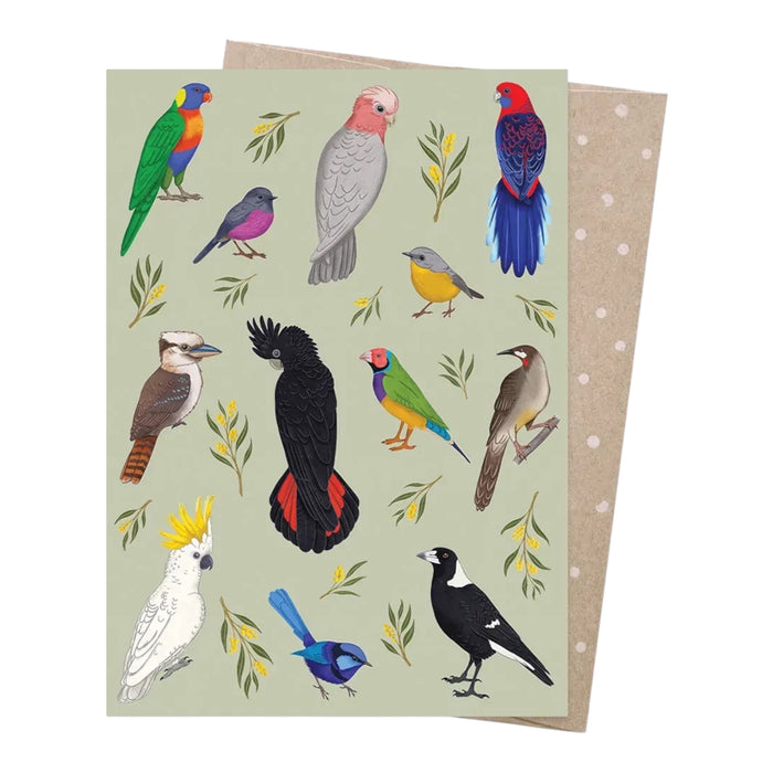Negin Maddock - Greeting Card - Iconic Bird of Australia