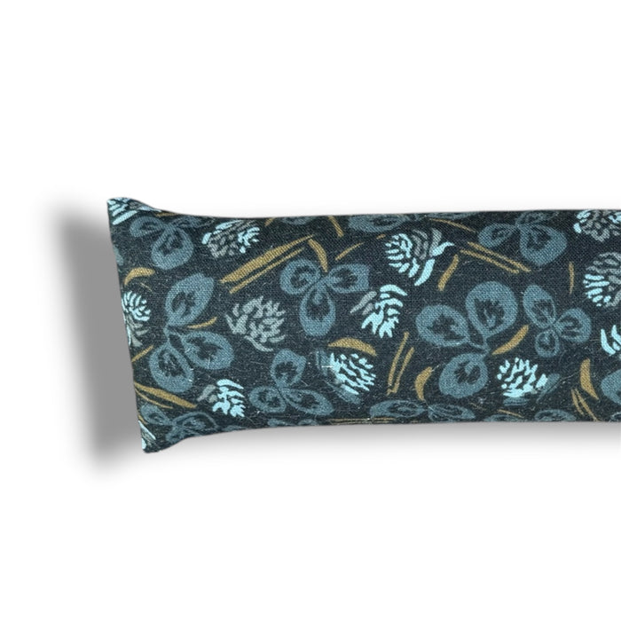 Handmade by Lynneke - Wheat & Lavender Draught Stopper - Orchard Run Clover - Charcoal