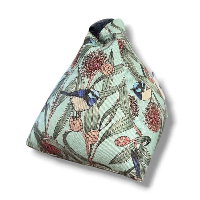 Handmade by Lynneke - Wheat & Lavender Door Stopper - Bluebird - Sky