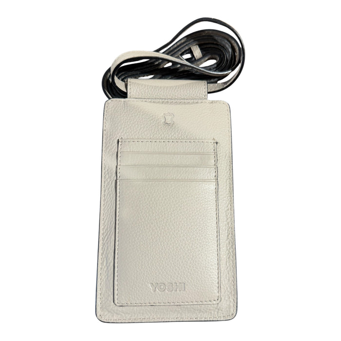 Yoshi Leather - Phone Case – Jane Austen - Cream