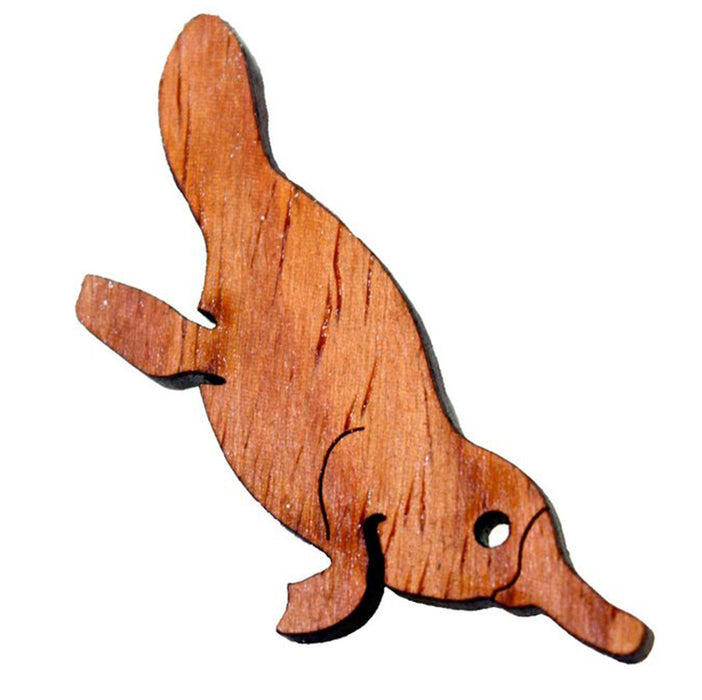 Buttonworks - Timber Magnet - Platypus