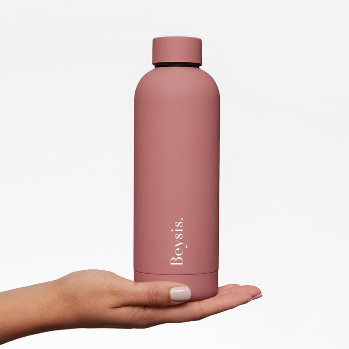 Beysis - Insulated Water Bottle - 500ml - Plum