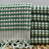 Turkish 'Pom Pom' Hand Towel - Emerald
