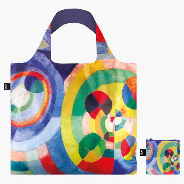 LOQI - Recycled Shopping Bag - Robert Delaunay - Circular Forms