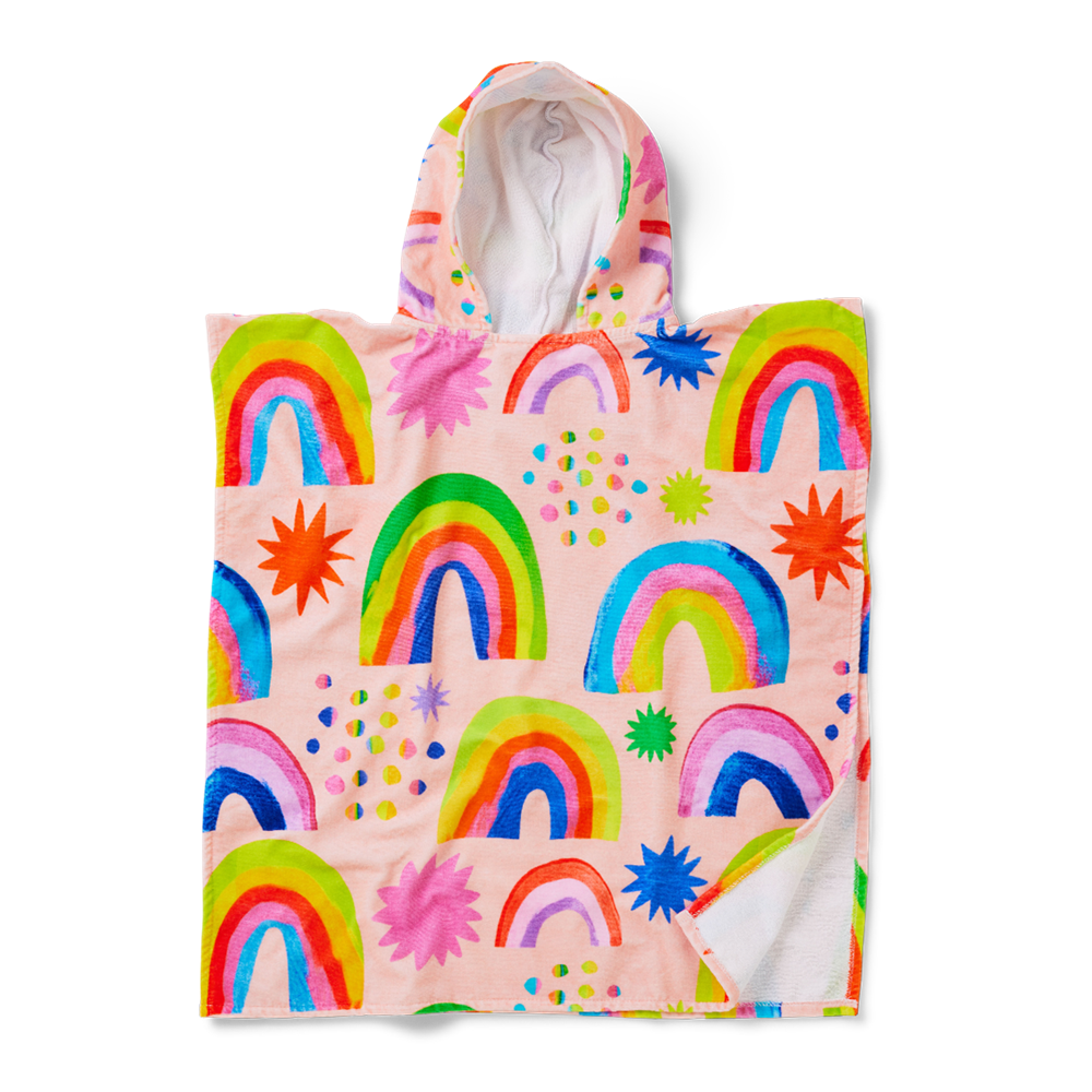 Halcyon Nights - Kids' Hooded Towel / Swim Poncho - Magic Moments