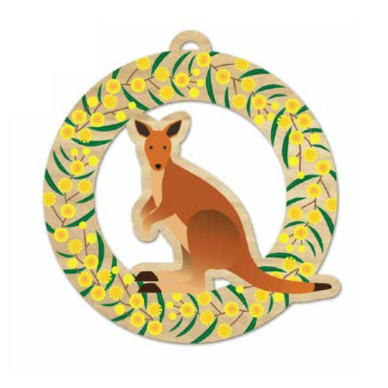 Go Do Good - Christmas Ornament - Kangaroo