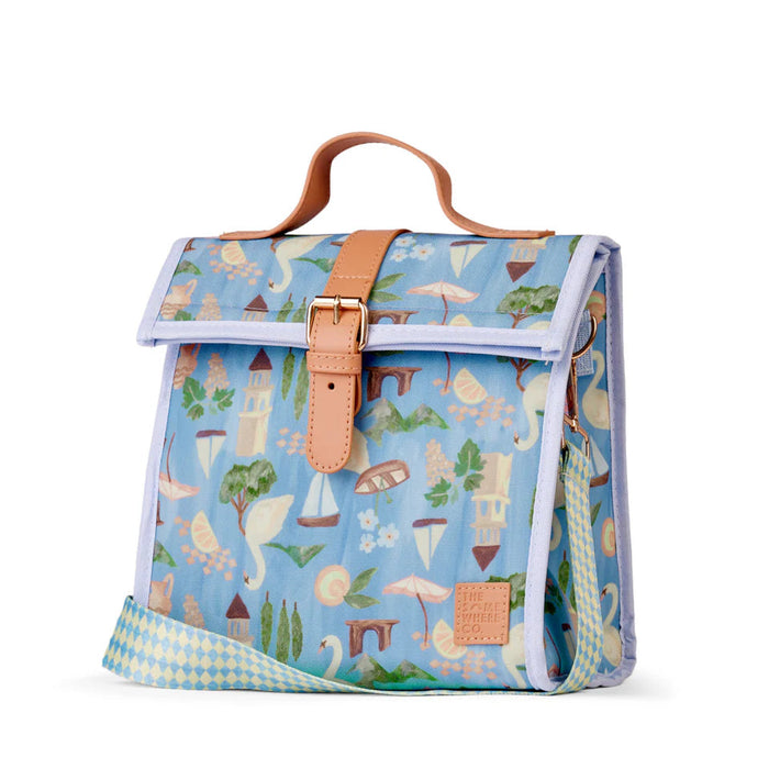 The Somewhere Co - Lunch Satchel - Swan Lake