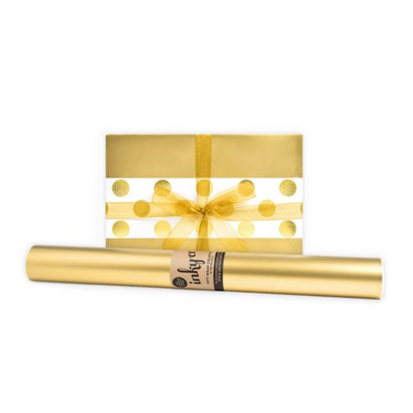 Inky Co - Gloss Roll Wrap - Gold Pearl