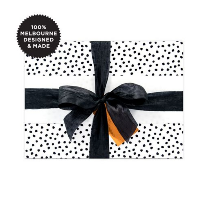 Inky Co - Gloss Roll Wrap - Pebbles Black