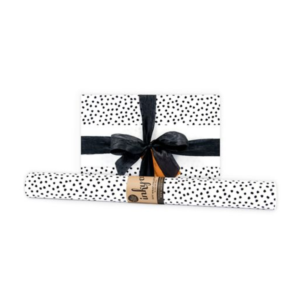 Inky Co - Gloss Roll Wrap - Pebbles Black