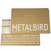 Metalbird - Garden Art - Fantail with Baby