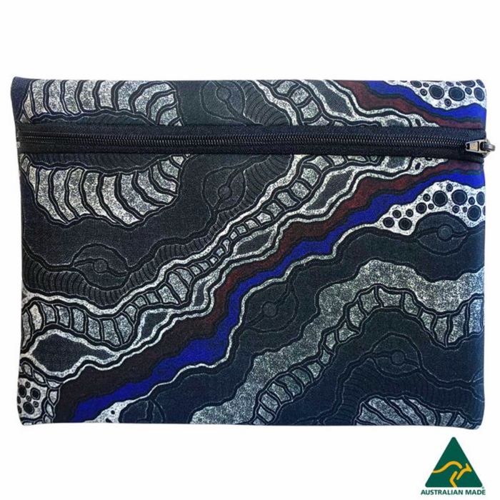 Utopia Australia - Neoprene Zip Case - Delvine Petyarre - My Country