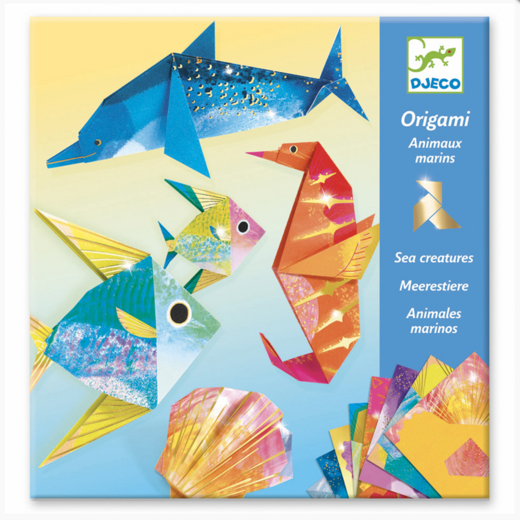 Djeco - Origami Kit - Sea Creatures