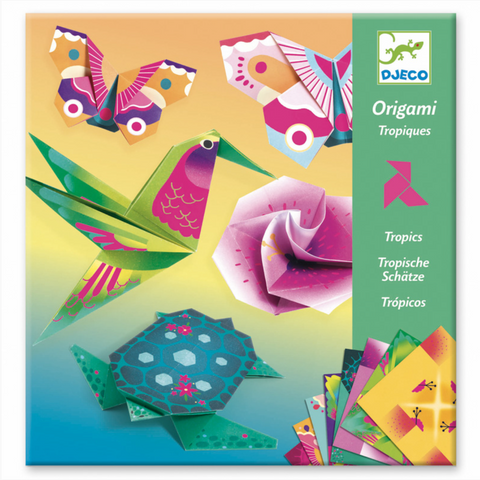 Djeco - Origami Kit - Tropics