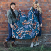 The Spotted Quoll Studio - Square Scarf - Turning Fagus