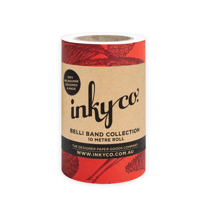 Inky Co - Christmas Belli Band - Mighty Pine - Red - Matte