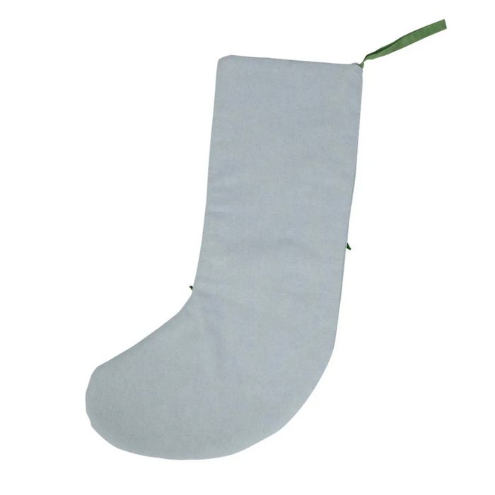 Velvet & Vixen - Embroidered Christmas Stocking - Koala on Pastel Blue