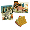 Djeco - Dinosaurs Sticker Mosaics Set