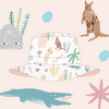 Halcyon Nights - Toddler Sun Hat - Outback Dreamers