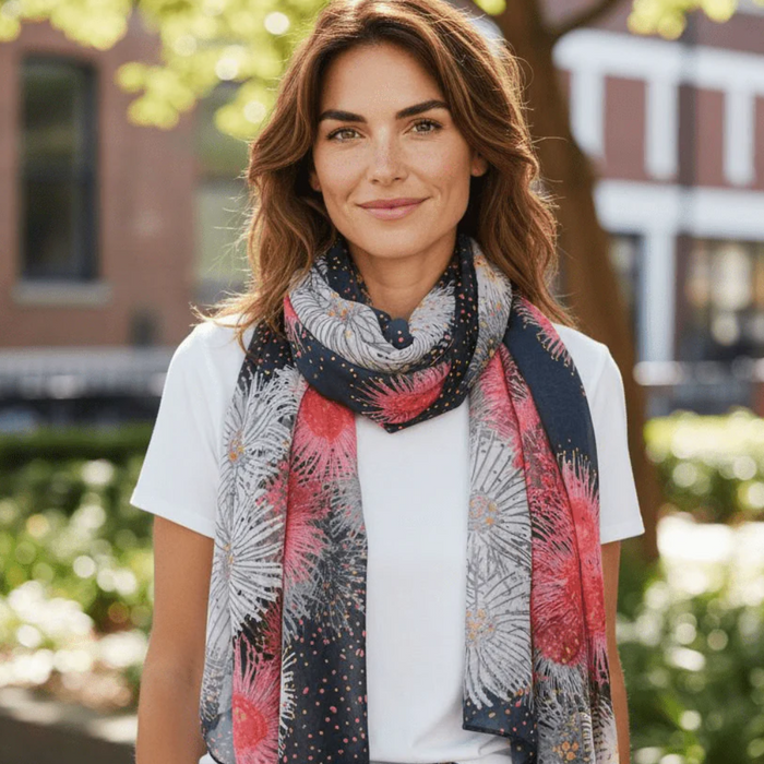 The Spotted Quoll Studio - Square Scarf - Bush Confetti