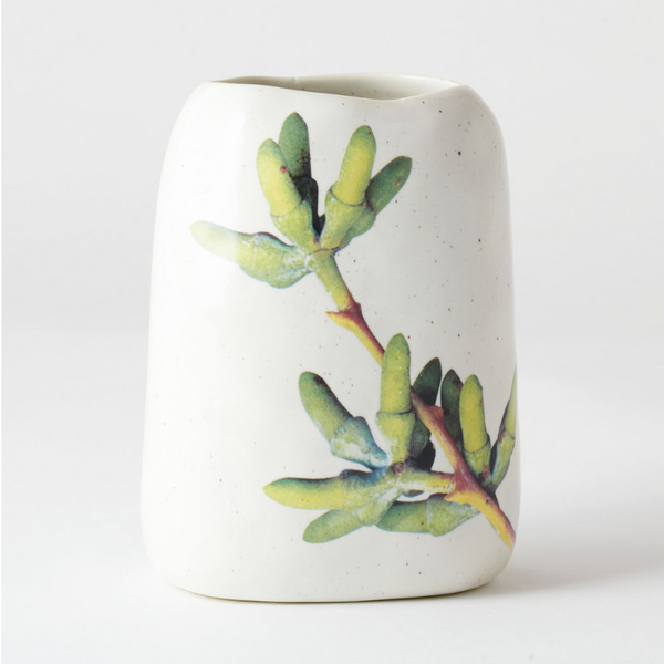 Angus & Celeste - Australian Botanicals - Pebble Vase - Green Eucalyptus Buds