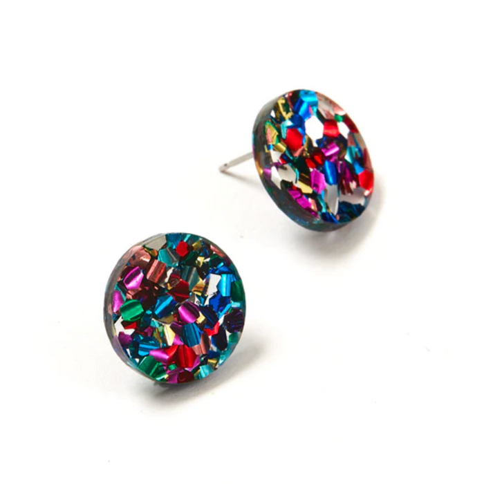 Martha Jean - Circle Studs - Disco