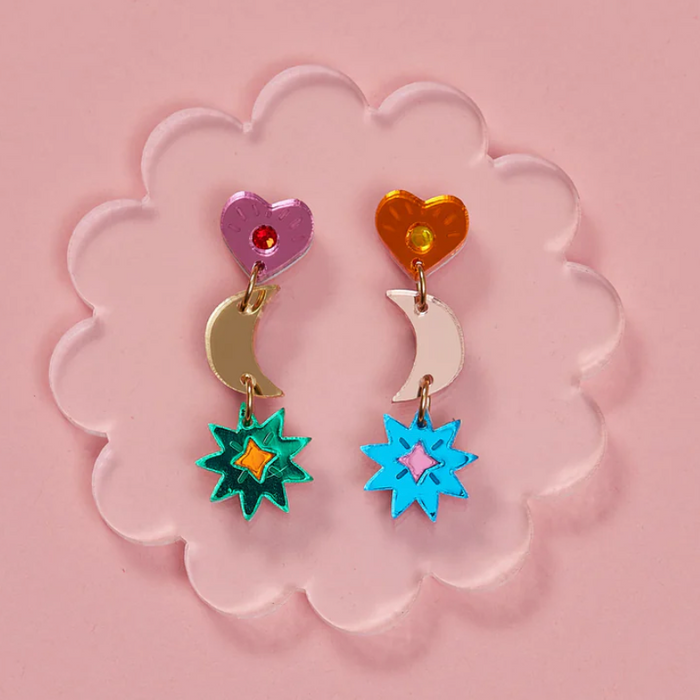 Martha Jean - Mia Earrings - Rainbow