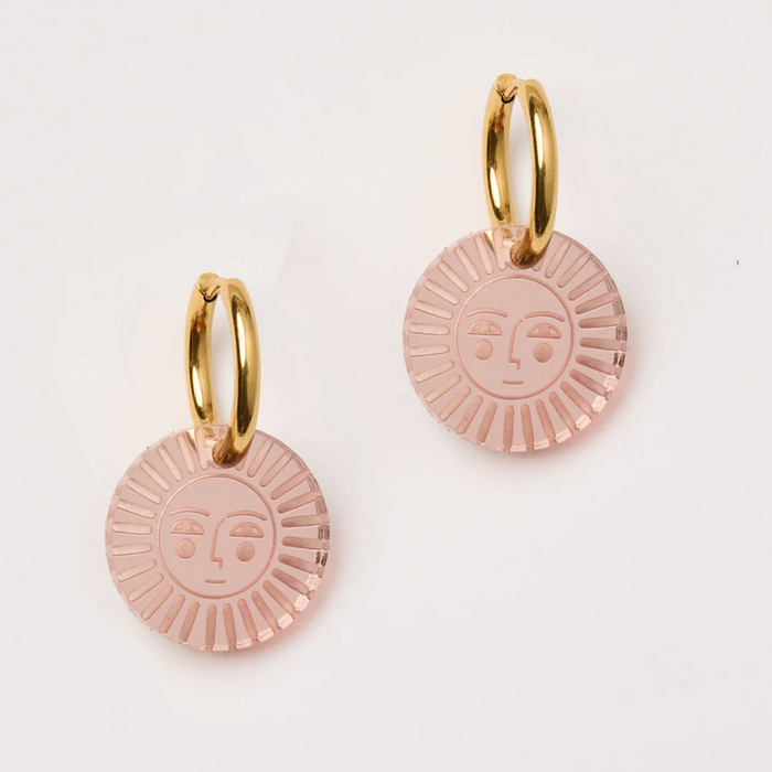 Martha Jean - Venus Earrings - Rose