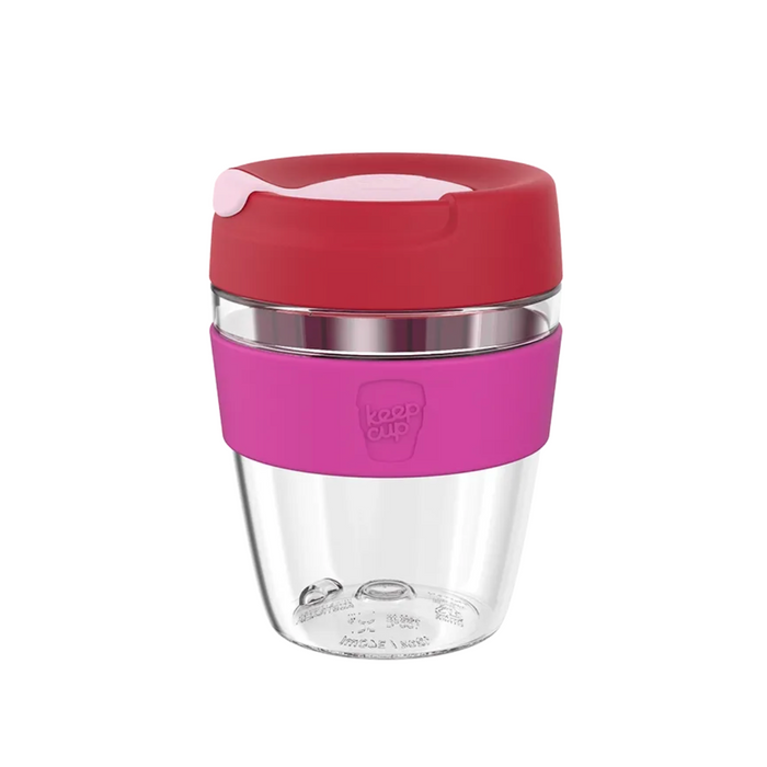 KeepCup Traveller Light - Twist Top Coffee Cup - Strawberry