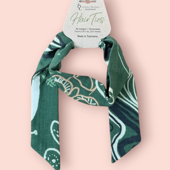 The Spotted Quoll Studio - Organic Cotton Hair Tie (Ribbon)