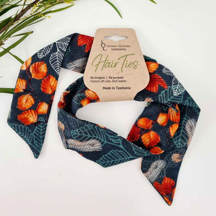 The Spotted Quoll Studio - Organic Cotton Hair Tie (Ribbon)