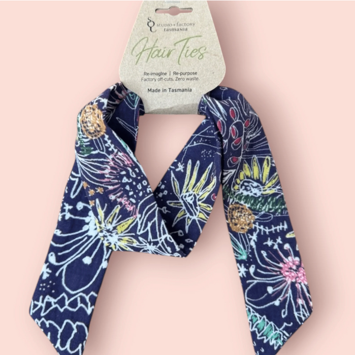 The Spotted Quoll Studio - Organic Cotton Hair Tie (Ribbon)