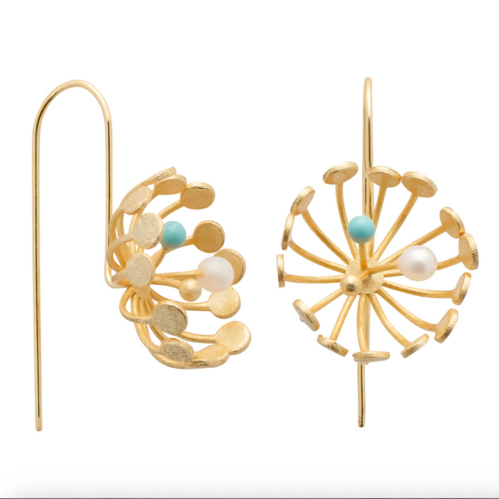 YiSu Design - Hook Earrings - Spider Lily Hook Earrings