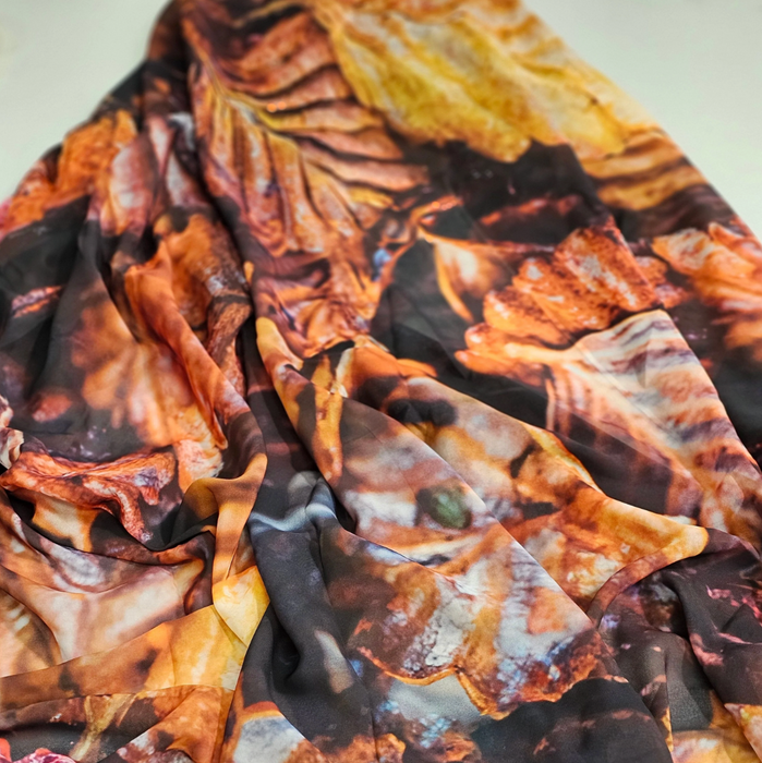 The Spotted Quoll Studio - Square Scarf - Fagus Fall
