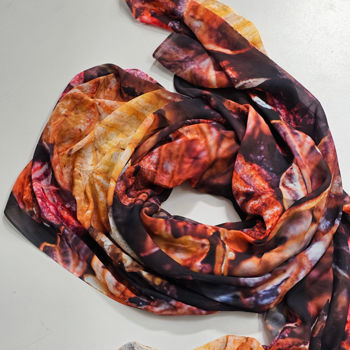 The Spotted Quoll Studio - Square Scarf - Fagus Fall