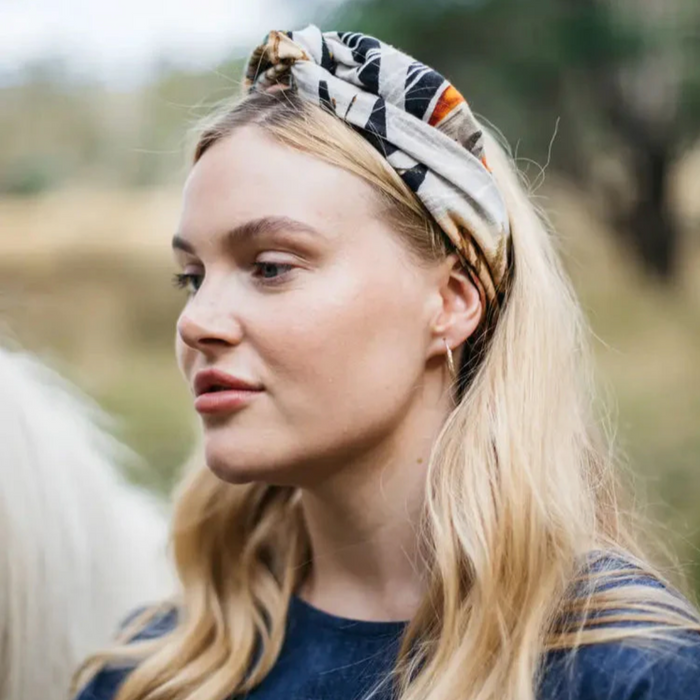 The Spotted Quoll Studio - Organic Cotton Hair Tie (Hair Scarf,Headband)