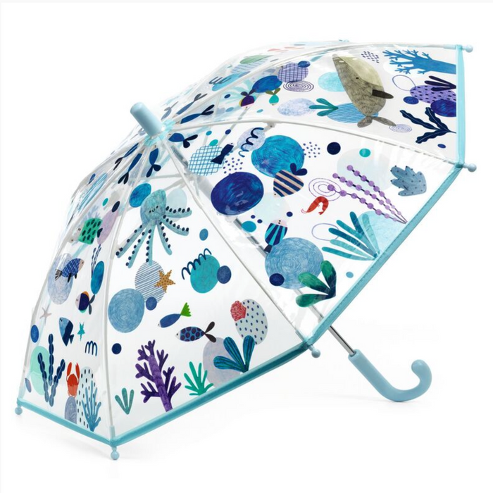 Djeco - Kids Umbrella - Under the sea