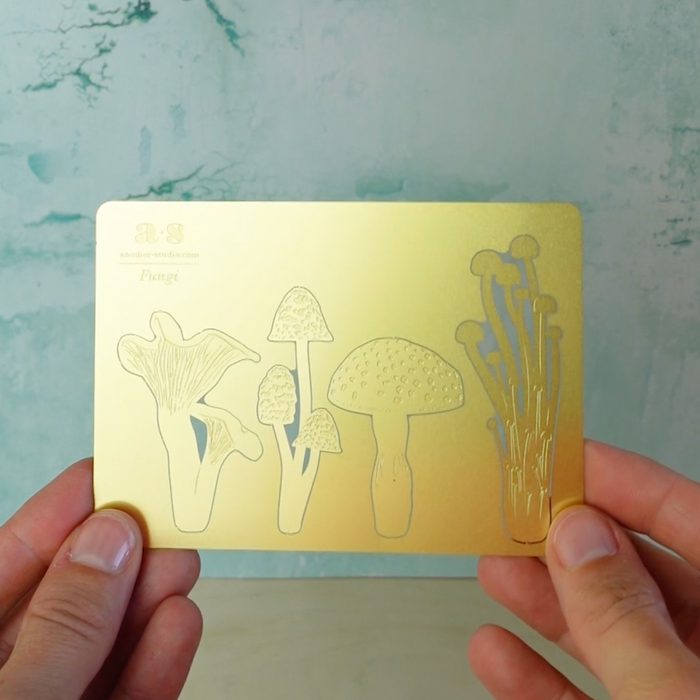 Another Studio - Brass Plant - Mini Mushrooms