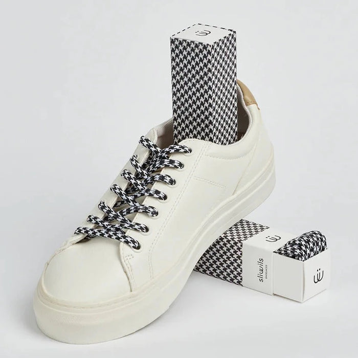 SLIWILS - Shoelaces - Jazz - Houndstooth