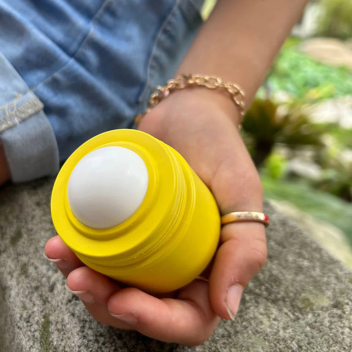 Solmates - Refillable Sunscreen Applicator - Sunshine Yellow