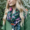 The Spotted Quoll Studio - Square Scarf - Botanicals