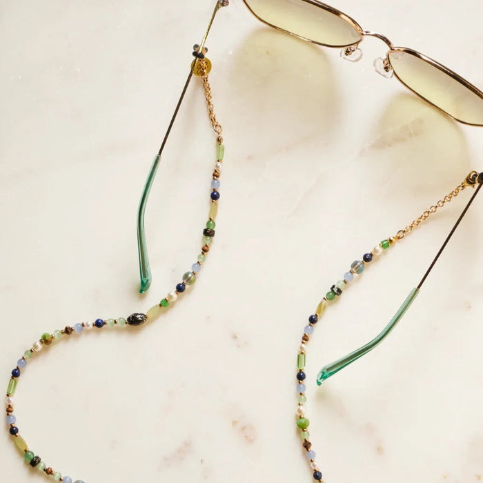 Sunny Cords - Stella Blue - Beaded Glasses Chain