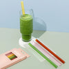 Sucker - Glass Smoothie Straws - Set of 4 - Multicoloured
