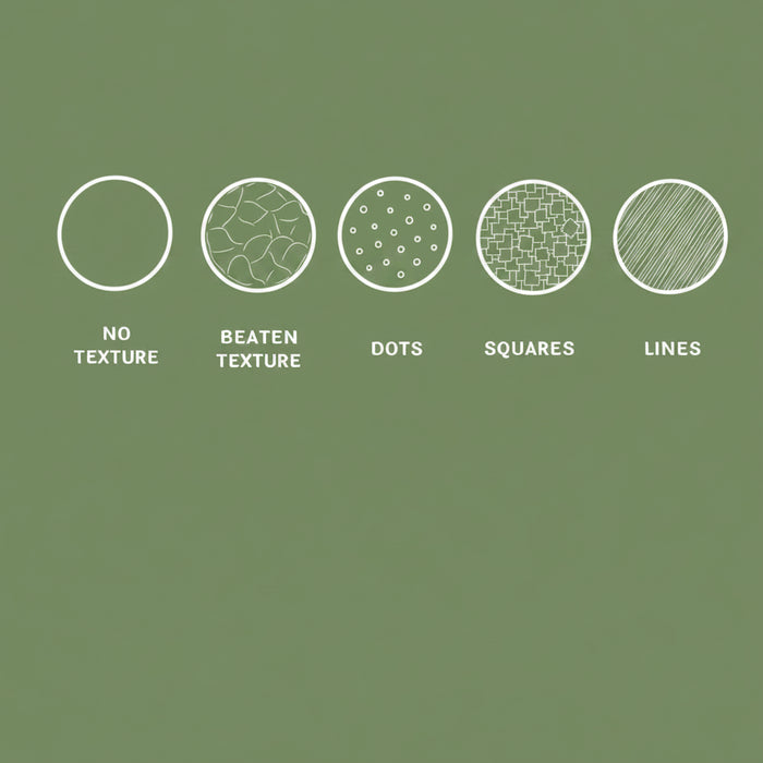 Meekz Contemporary Jewellery - Circle Studs - Beaten Texture