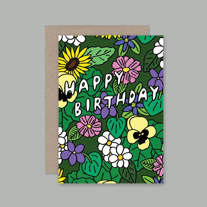 Tegan Iversen - Birthday Floral Card
