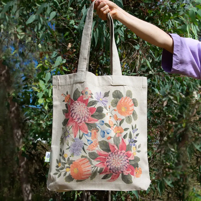 Earth Greetings - Organic Cotton Tote Bag - Abundance