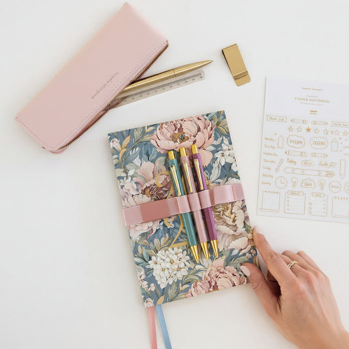 Bespoke Letterpress - Bloom Trio of Pens