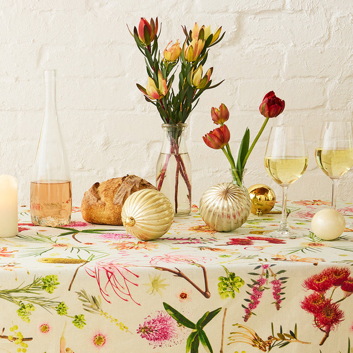 Angus & Celeste - Table Cloth - Flora Mint
